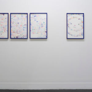 David Booth [Ghostpatrol]'s 'Rearranging the Universe' at Hugo Michell Gallery, 2026.  