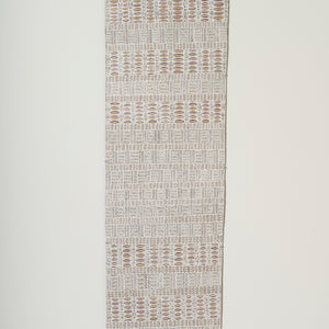 Djirrirra Wunuŋmurra, Buyku (2047), 2020, natural pigment with synthetic polymer fixative on Stringybark, 244.5 x 68.5 cm