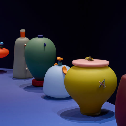 Drew Spangenberg's 'Containers' at Hugo Michell Gallery, 2025. 