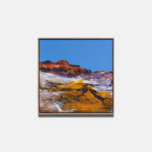 George Cooley, Untitled 343-24UA, 2024, acrylic on board, 64 x 64.5 cm