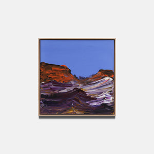 George Cooley, Untitled 346-24UA, 2024, acrylic on board, 64 x 64.5 cm
