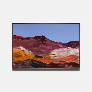 George Cooley, Untitled 352-24UA, 2024, acrylic on board, 64.5 x 94.5 cm
