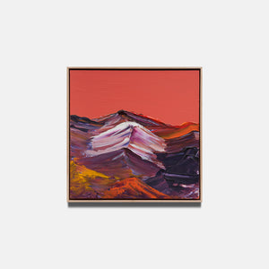 George Cooley, Untitled 357-24UA, 2024, acrylic on board, 64 x 64.5 cm
