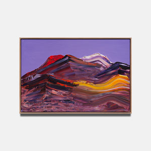 George Cooley, Untitled 497-24AS, 2024, acrylic on board, 64.5 x 94.5 cm
