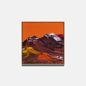 George Cooley, Untitled 572-24UA, 2024, acrylic on board, 64 x 64.5 cm

