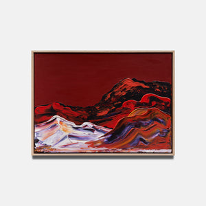 George Cooley, Untitled 935-25AS, 2025, acrylic on board, 47 x 64 cm
