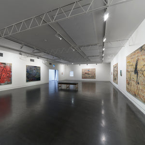 Georgia Spain's 'And suddenly, an iceberg' at Hugo Michell Gallery, 2025.