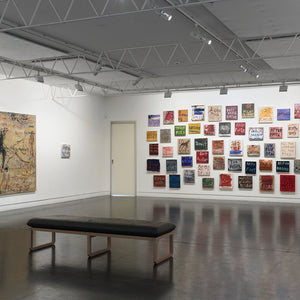 Georgia Spain's 'And suddenly, an iceberg' at Hugo Michell Gallery, 2025.