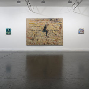 Georgia Spain's 'And suddenly, an iceberg' at Hugo Michell Gallery, 2025.