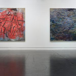 Georgia Spain's 'And suddenly, an iceberg' at Hugo Michell Gallery, 2025.