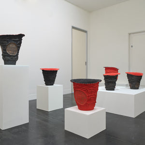 Josina Pumani's 'Maralinga | Ngayuku Walytjaku Tjukurpa (My Family’s Story)' at Hugo Michell Gallery, 2025.