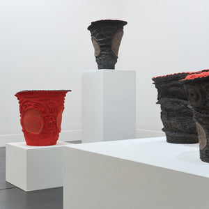 Josina Pumani's 'Maralinga | Ngayuku Walytjaku Tjukurpa (My Family’s Story)' at Hugo Michell Gallery, 2025.