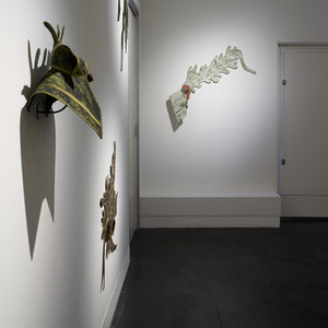 Julia Robinson's 'The Felling Place' at Hugo Michell Gallery, 2026.
