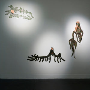 Julia Robinson's 'The Felling Place' at Hugo Michell Gallery, 2026.