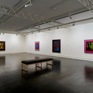 Justine Varga's 'Diffusion' at Hugo Michell Gallery, 2024.