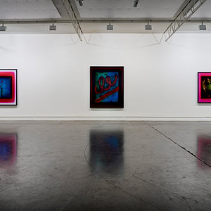 Justine Varga's 'Diffusion' at Hugo Michell Gallery, 2024.