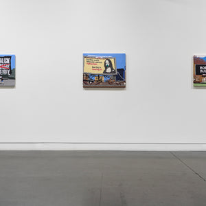 Kate Just's 'A Sign of The Times' at Hugo Michell Gallery, 2026. 