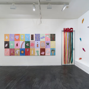 Kate Mitchell's 'Big Hag NRG' at Hugo Michell Gallery, 2025. 