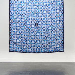 Lucas Grogan, An Odyssey, 2023-24, cotton on linen, 210 x 206 cm