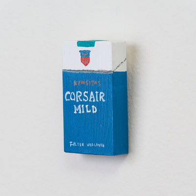 Marc Etherington's Cigarette Pack artwork, 2023. 