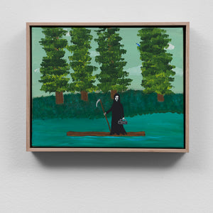 Marc Etherington, Death Songs, 2024, acrylic on canvas, 28 x 35.5 cm