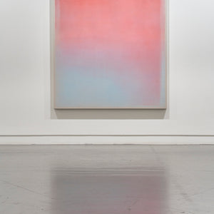 Marisa Purcell, Flush (installation view), 2024, acrylic on linen, 183 x 168 cm