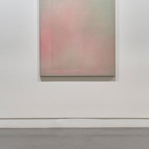 Marisa Purcell, As It Seems I (installation view), 2024, acrylic on linen, 137 x 112 cm