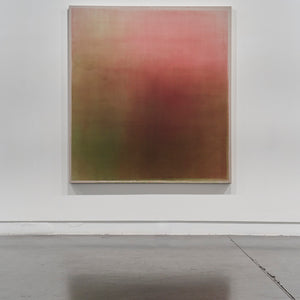 Marisa Purcell, Double Take (installation view), 2024, acrylic on linen, 183 x 168 cm