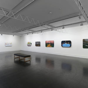 Richard Lewer's 'The stories that persist are not always true' at Hugo Michell Gallery, 2025