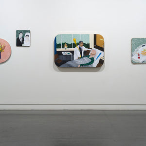 Richard Lewer's 'The stories that persist are not always true' at Hugo Michell Gallery, 2025