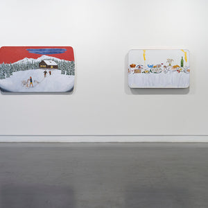 Richard Lewer's 'The stories that persist are not always true' at Hugo Michell Gallery, 2025