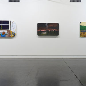Richard Lewer's 'The stories that persist are not always true' at Hugo Michell Gallery, 2025