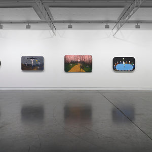 Richard Lewer's 'The stories that persist are not always true' at Hugo Michell Gallery, 2025