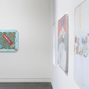Richard Lewer's 'The stories that persist are not always true' at Hugo Michell Gallery, 2025