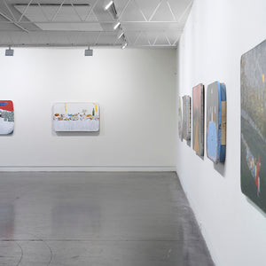 Richard Lewer's 'The stories that persist are not always true' at Hugo Michell Gallery, 2025