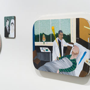 Richard Lewer's 'The stories that persist are not always true' at Hugo Michell Gallery, 2025