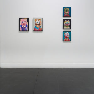 Sally Bourke's 'I'm a ghost, I'm gone' at Hugo Michell Gallery, 2026. 