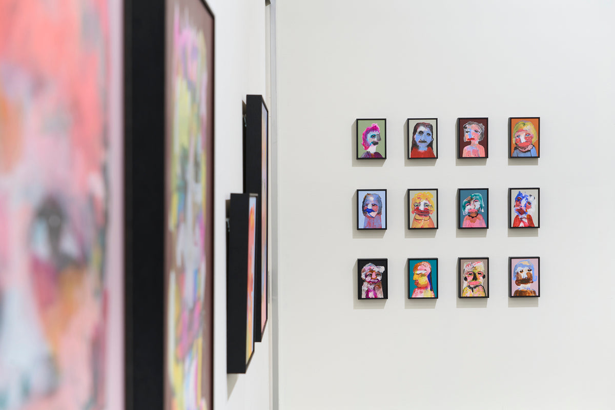 Sally Bourke's 'I'm a ghost, I'm gone' at Hugo Michell Gallery, 2026. 