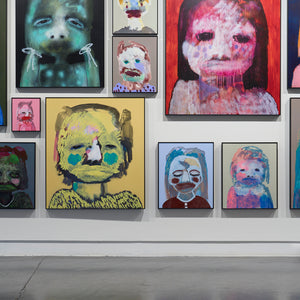Sally Bourke's 'Silence is just a sound' at Hugo Michell Gallery, 2024.