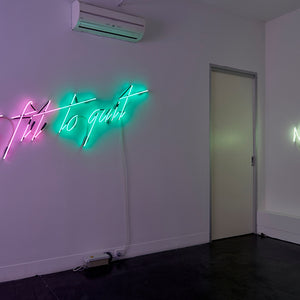 Min Wong and Kate Just in 'Neon' at Hugo Michell Gallery, 2026.