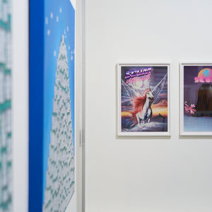 Lucas Grogan and Tony Garifalakis in 'Words from the Storeroom' at Hugo Michell Gallery, 2026.