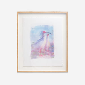 Cassie Thring, Hello Toki, 2024, monotype print on Japanese cotton, 76 x 62 cm