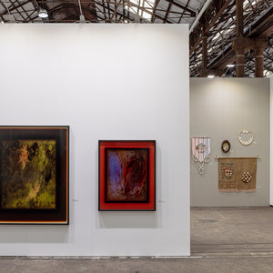 Justine Varga, Sera Waters and Richard Lewer for Hugo Michell Gallery at Sydney Contemporary Art Fair, Carriageworks, 2023