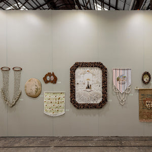 Sera Waters for Hugo Michell Gallery at Sydney Contemporary Art Fair, Carriageworks, 2023. Photo by Document Photography