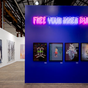 Clara Adolphs and Min Wong for Hugo Michell Gallery at Sydney Contemporary Art Fair, 2022. Photo by Document Photography