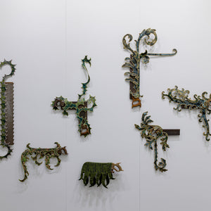 Julia Robinson's 'The Forest Remembers' at Sydney Contemporary Art Fair for Hugo Michell Gallery, 2026, Carriageworks, Sydney. Photo by Document Photography