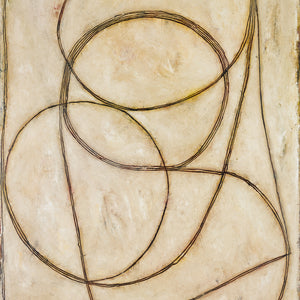 Ildiko Kovacs, Yoyo, 2020, oil on paper mounted on board, 122 x 84 cm