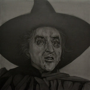 Jodie Di Natale, I'll get you, my pretty...and your little dog too!, 2023, graphite on paper, 70 x 70 cm