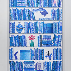 Lucas Grogan, A Study (With Lyrebird), 2025, ink and acrylic on wood, 180 x 122 cm