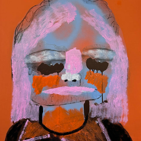 Sally Bourke, Millions, 2024, mixed media, 60 x 50 cm